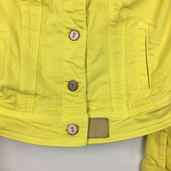 Yellow Pilcro and the Letterpress XS Denim Jacket - Picture 4 of 8